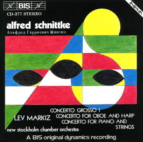 Stockholms nya kammarorkester: Concerto grosso I; Concerto for Oboe and Harp; Concerto for Piano and Strings (1987)